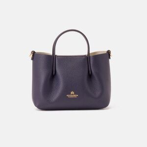 Cuoieria Fiorentina Candy Tote Bag - Navy - NWT (Made in Italy)